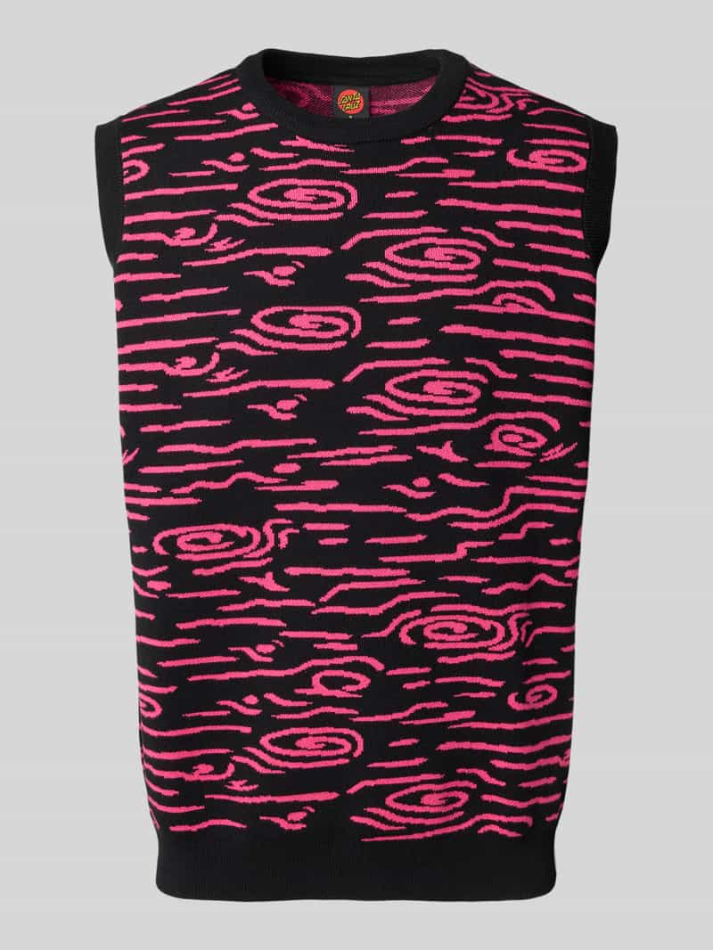 Bezrękawnik z detalem z logo