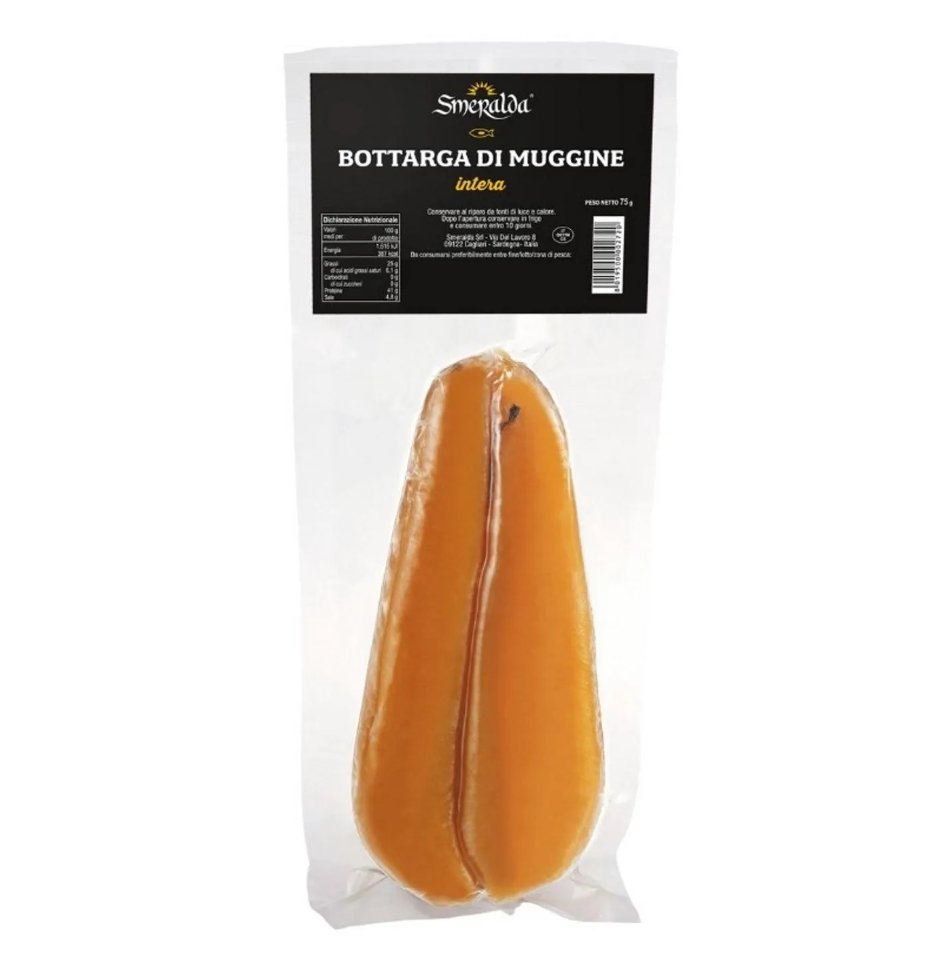 Suszona ikra z cefala Bottarga di Muggine 75g - Smeralda