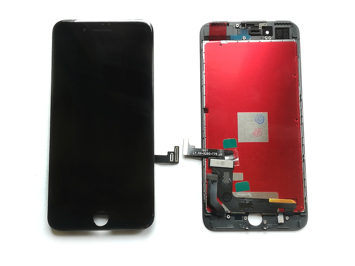 WYŚWIETLACZ LCD SZYBKA DOTYK DO APPLE IPHONE 7 PLUS A1661 A1784 A1785 CZARNY