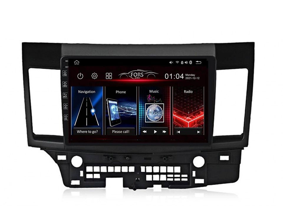 Radio Android FS2-Ultra Lancer Fortis 2008-15 2/32GB, CarPlay Android Auto