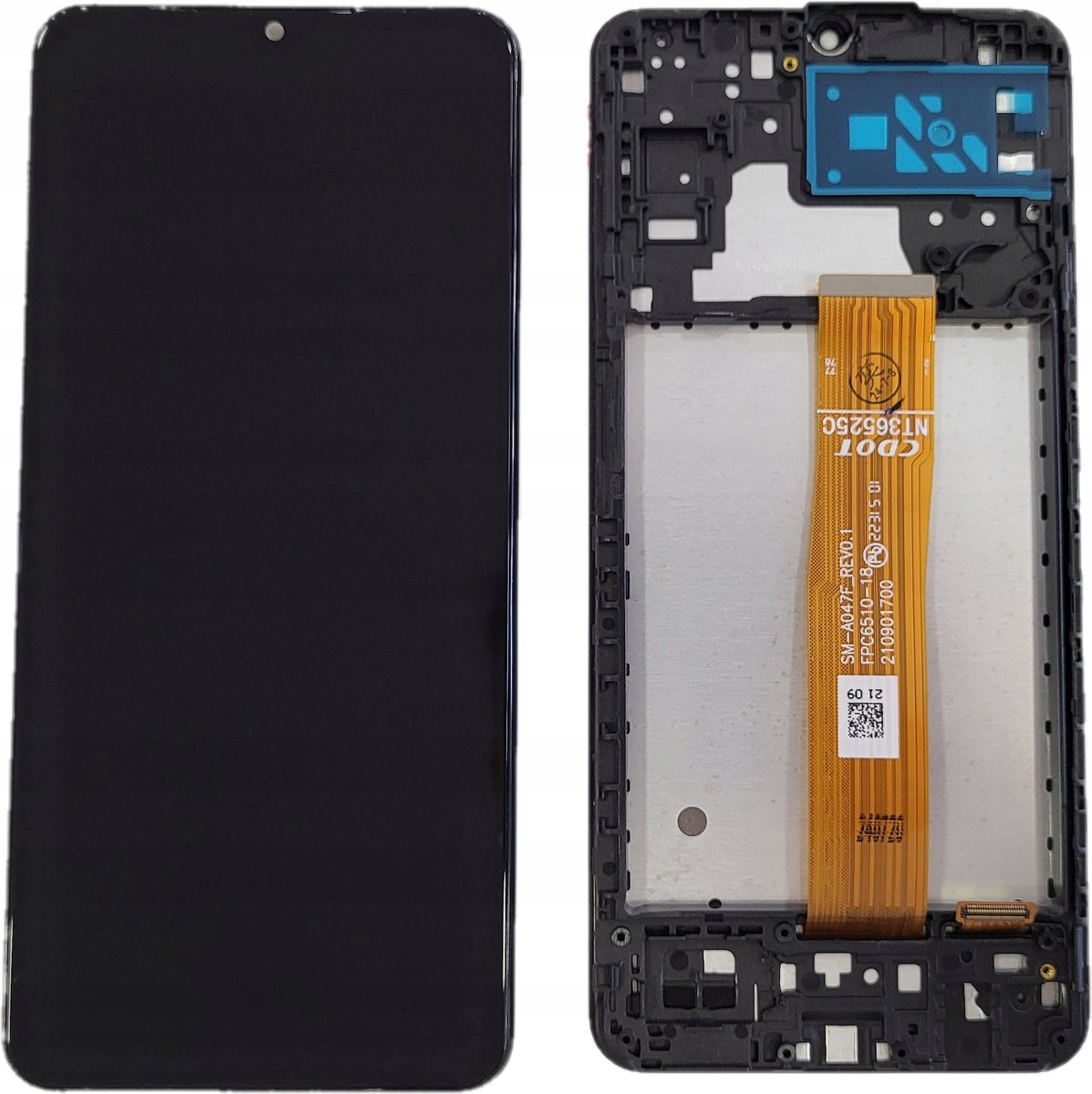 WYŚWIETLACZ EKRAN LCD DO SAMSUNG GALAXY A04S A047F RAMKA