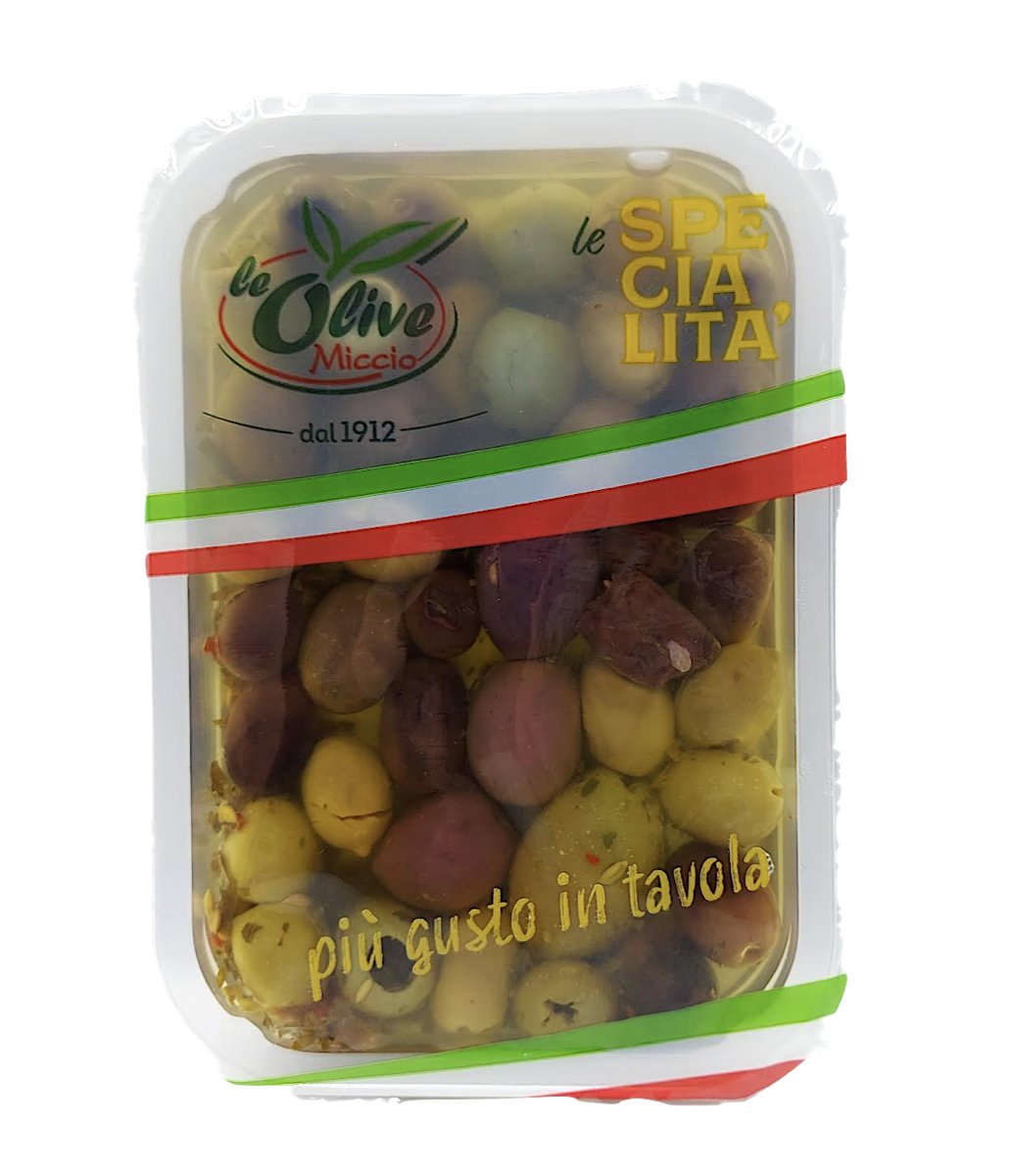 Oliwki mieszanka Tris 250g - Miccio
