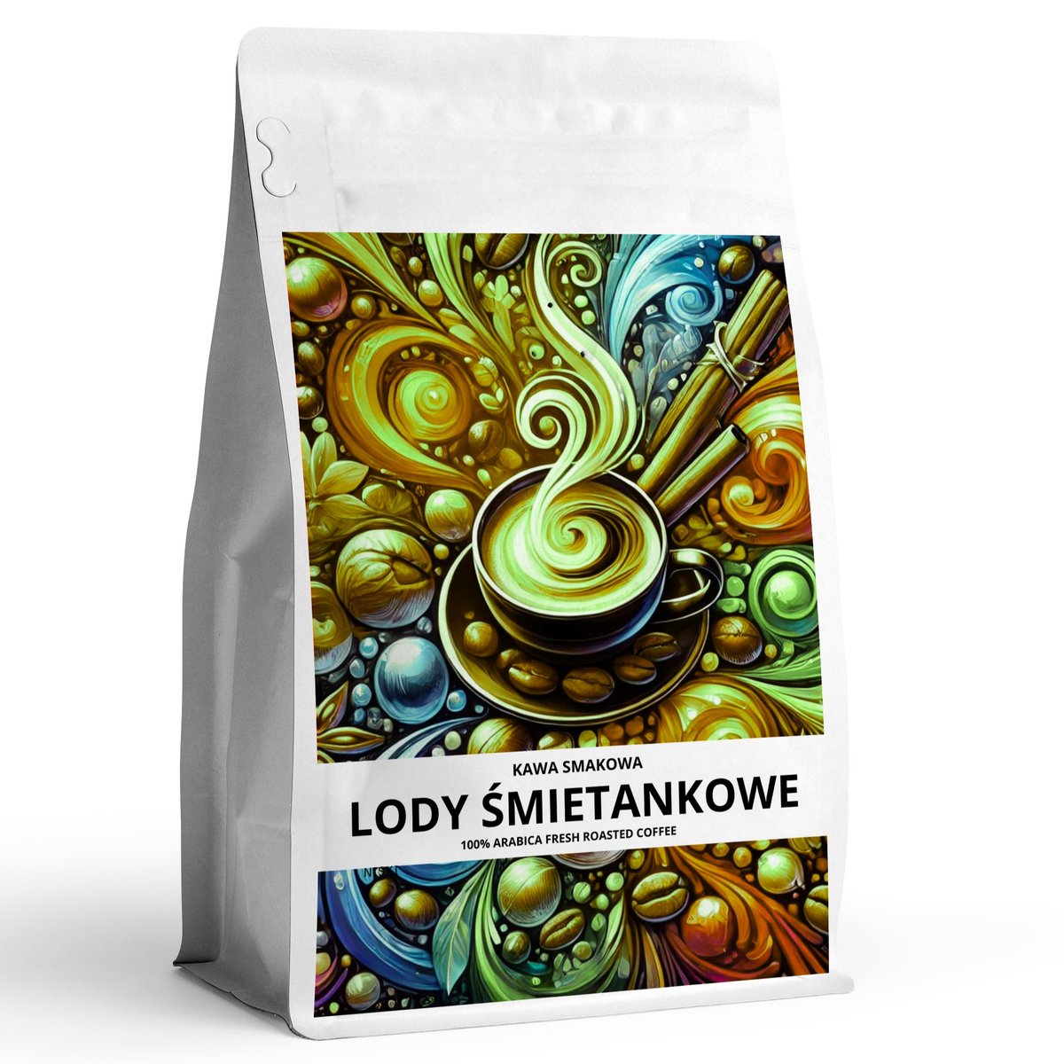 Kawa smakowa mielona LODY ŚMIETANKOWE 100 % arabica / MARGRE CAFFEE sp. z o.o.