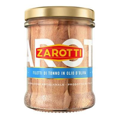 Zarotti filetti tonno w olio oliva 200 gr