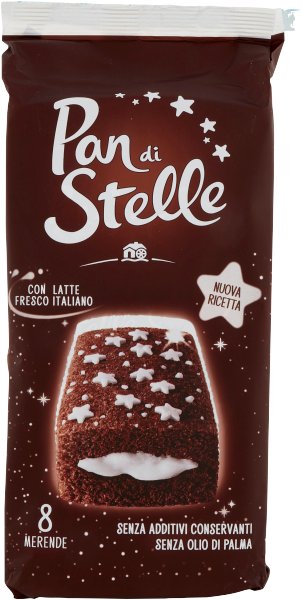 Biszkopty Merendine 8szt 280g - Pan di Stelle