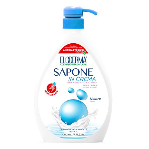 Mydło w płynie do rąk Sapone in Crema Neutro 1l - Eloderma