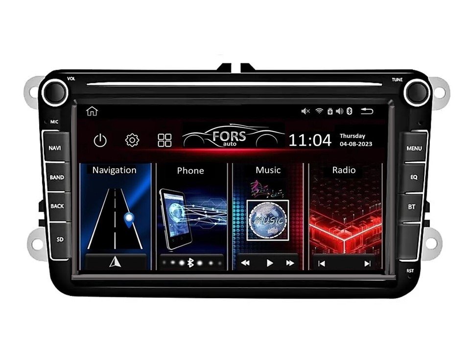 Radio Android FS2-Ultra Volkswagen, Seat, Skoda 2/32GB, CarPlay AndroidAuto