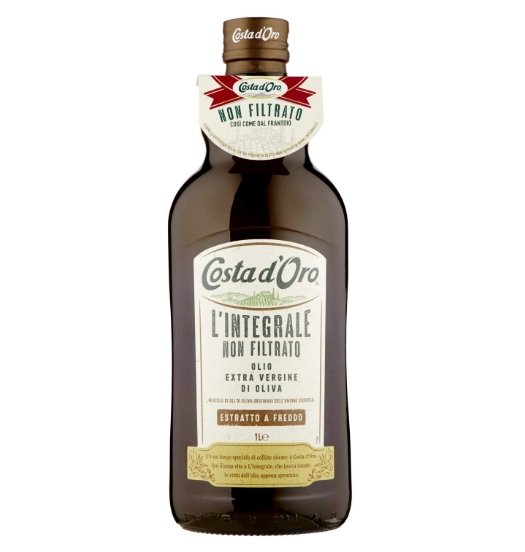 Oliwa z Oliwek Olio Extravergine di Oliva Integrale 1l - Costa d'Oro