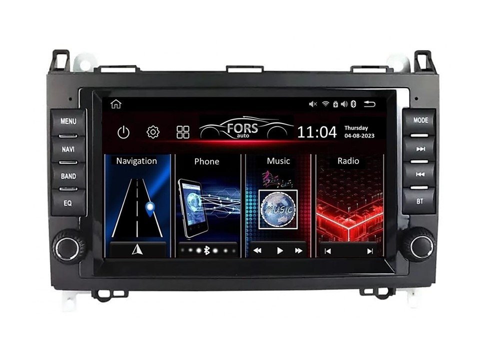 Radio Android FS2-Ultra Benz B200/W169/W245 2/32GB, CarPlay AndroidAuto