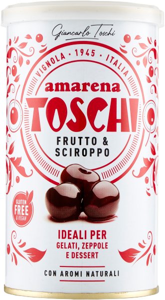 Wiśnie w syropie Amarena 400g - Toschi