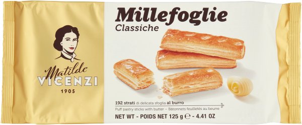 Ciastka maślane Millefoglie Classiche 125g - Vicenzi