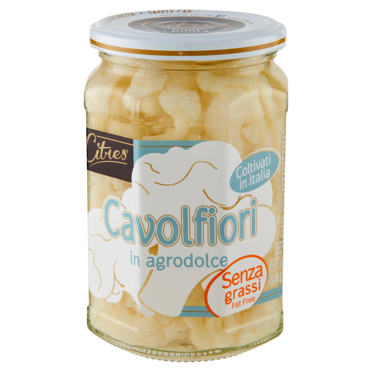Kalafior w zalewie Cavolfiori 540g - Citres