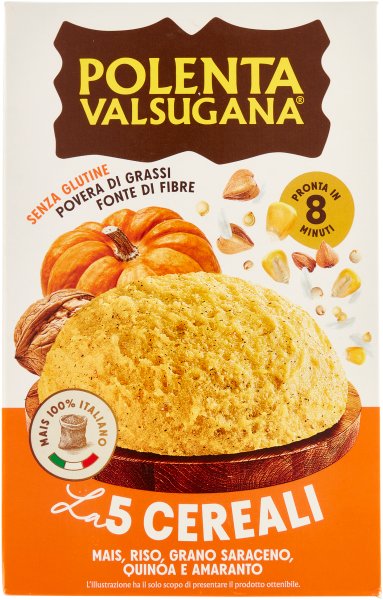 Polenta la 5 Cereali 350g - Polenta Valsugana