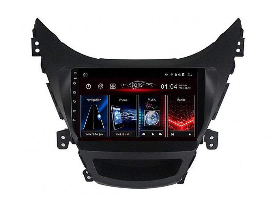 Radio Android FS2-Ultra Elantra 2011-2013 2/32GB, CarPlay Android Auto