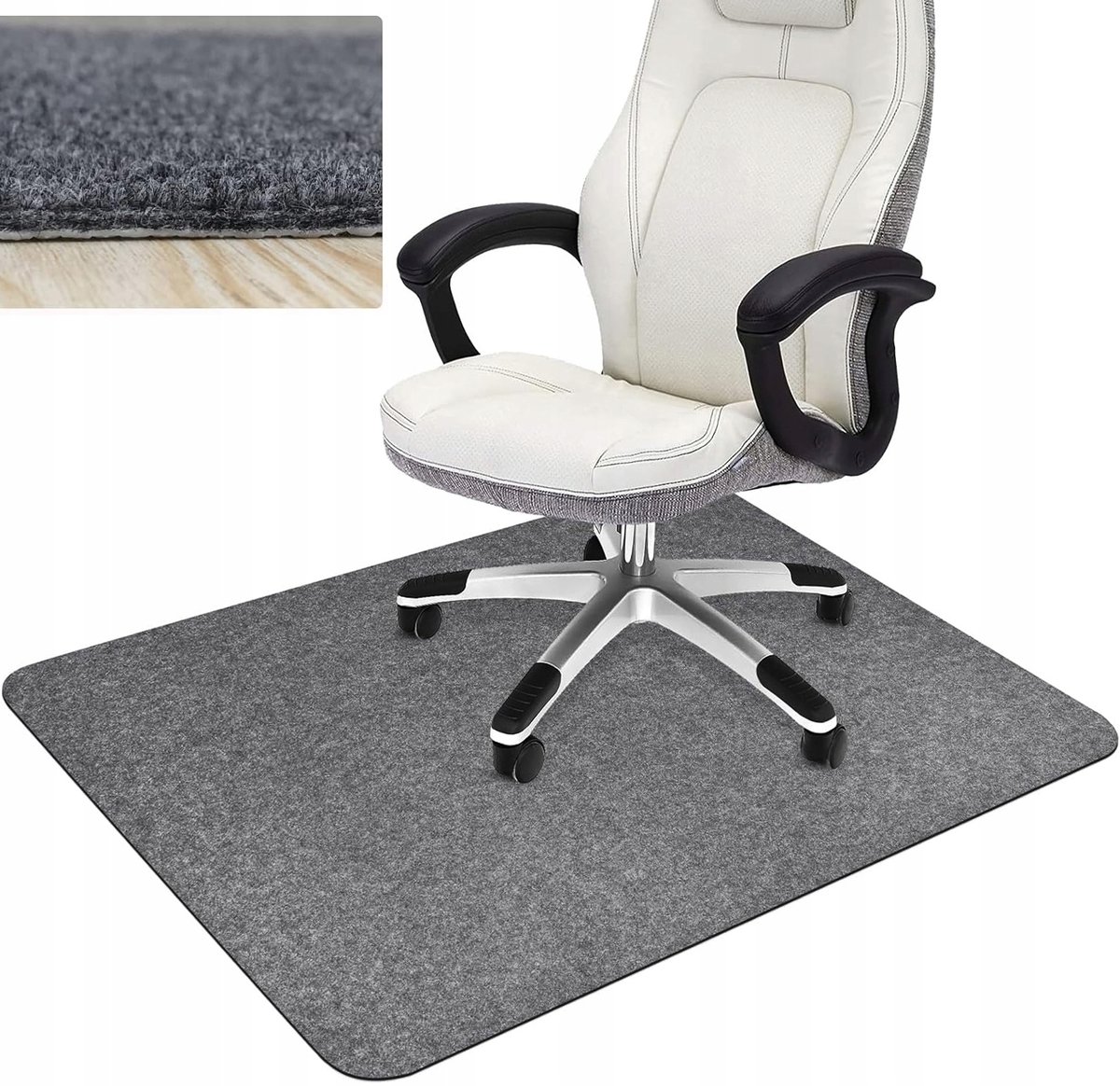 MATA WYKŁADZINA ANTYPOŚLIZGOWA OCHRONNA PODKŁADKA POD KRZESŁO FOTEL BIURO