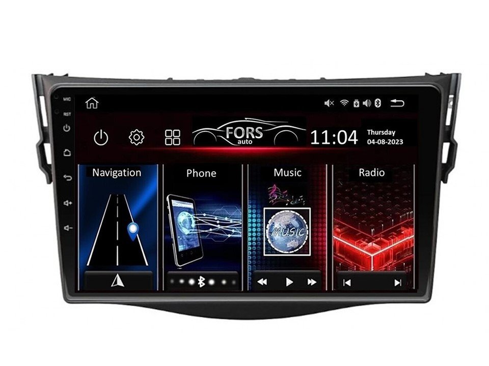 Radio Android FS2-Ultra Toyota RAV4 2006-2012 2/32GB, CarPlay Android Auto
