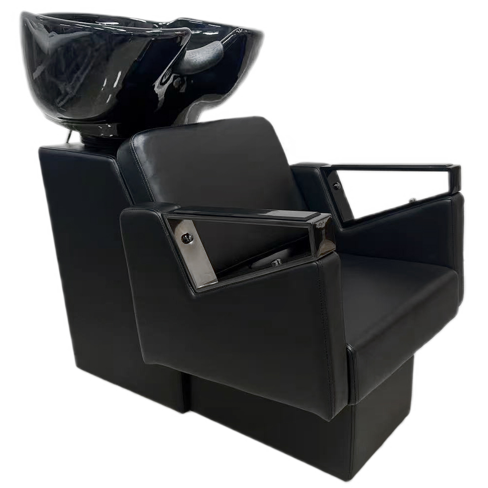 Myjnia myjka fryzjerska barberska Tomas do salonu fryzjerskiego barberskiego ruchoma ceramiczna misa armatura bateria słuchawka