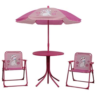 Komplet mebli Kotek 50 x 50 x 47 cm żółty