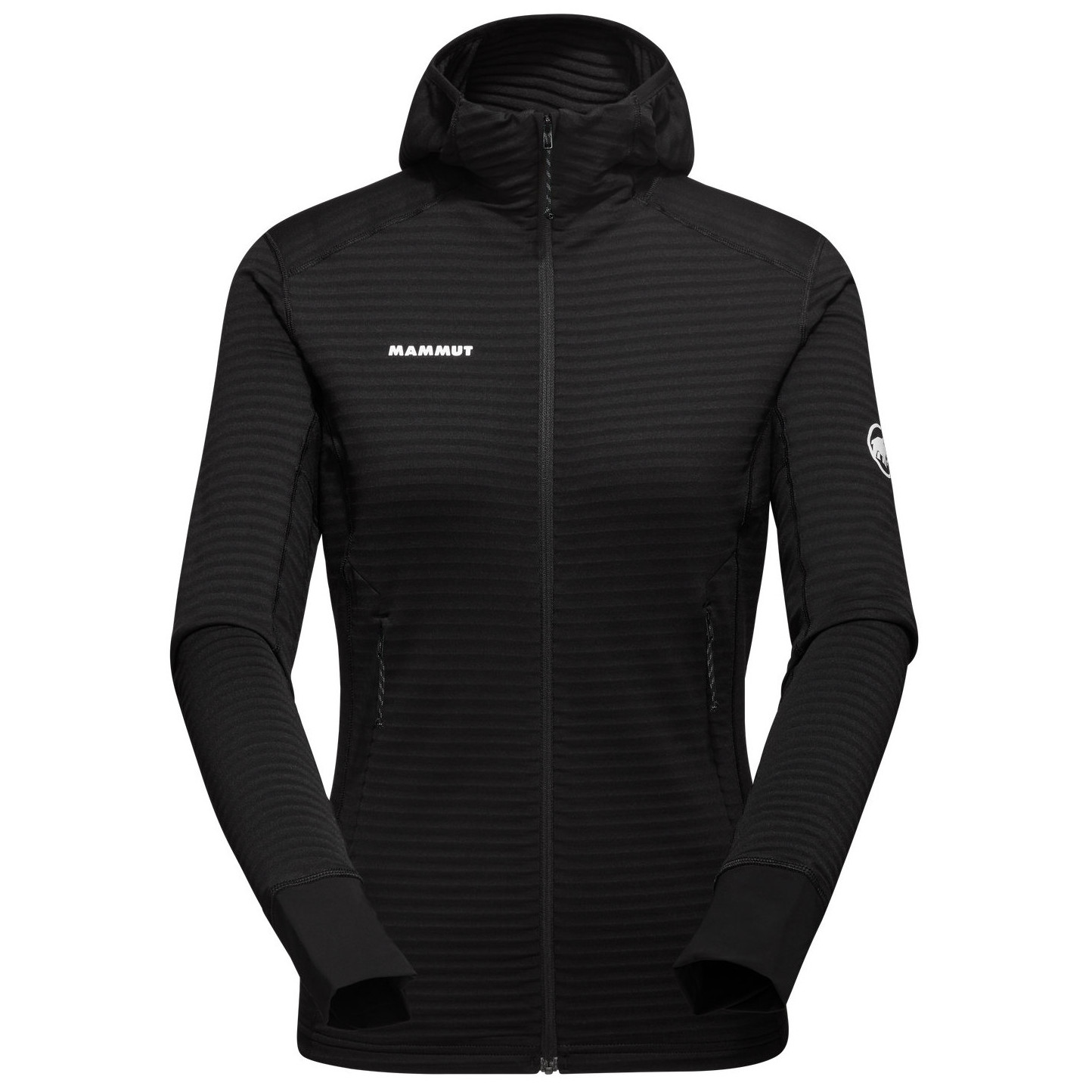 Bluza damska Mammut Taiss Light ML Hooded Jacket Women Rozmiar: M / Kolor: czarny