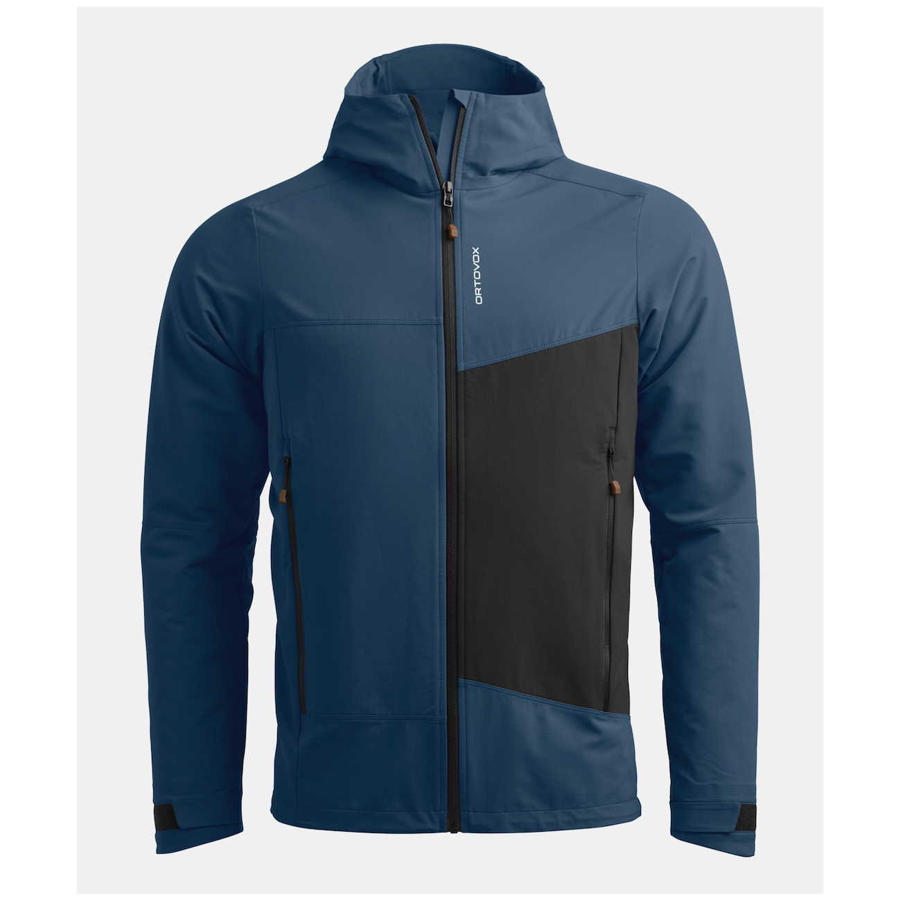 Męska kurtka softshellowa Ortovox Seceda Softshell Jacket M Rozmiar: L / Kolor: niebieski/czarny
