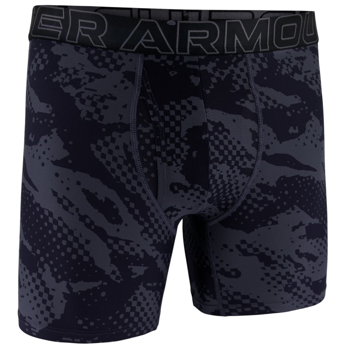 Męskie bokserki Under Armour UA Performance Tech - Novelity 6in Rozmiar: S / Kolor: szary