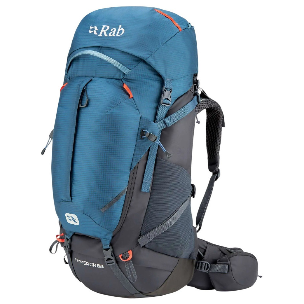 Plecak Rab Hyperon 65 Rozmiar plecaka: M/L / Kolor: niebieski/czarny