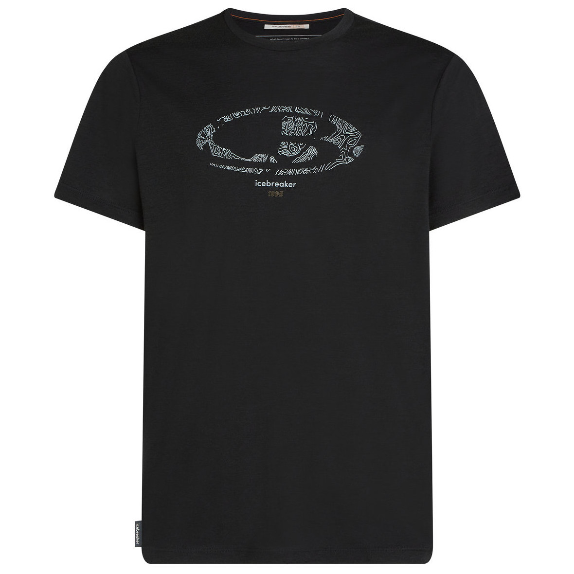 Męska koszulka Icebreaker M M 150 Tech Lite SS Tee 30 Anniversary Rozmiar: XL / Kolor: czarny
