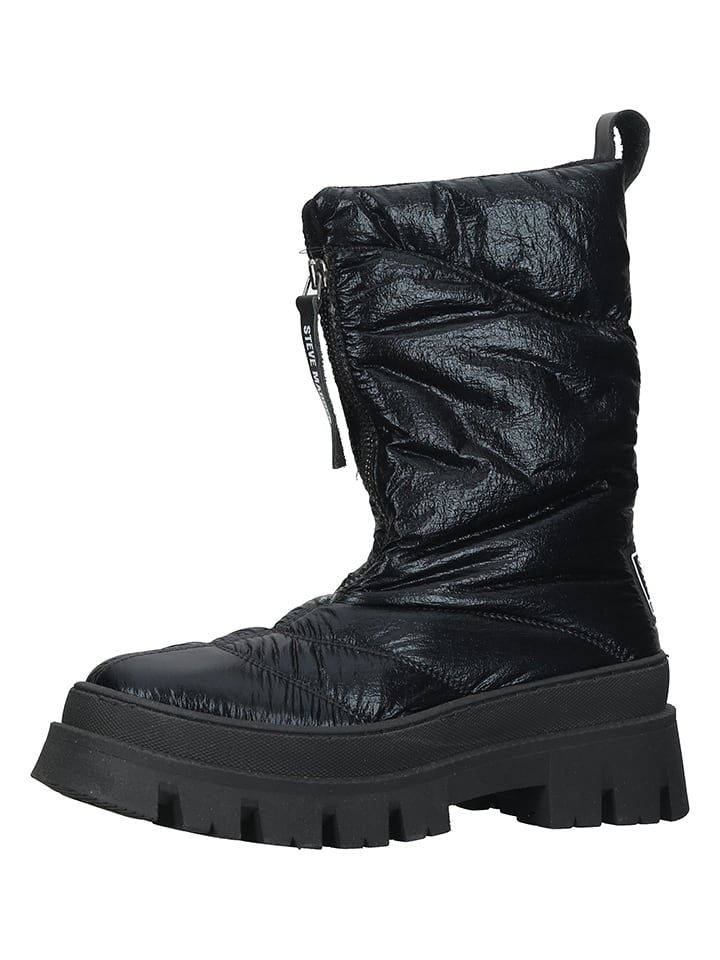Steve Madden Botki zimowe w kolorze czarnym