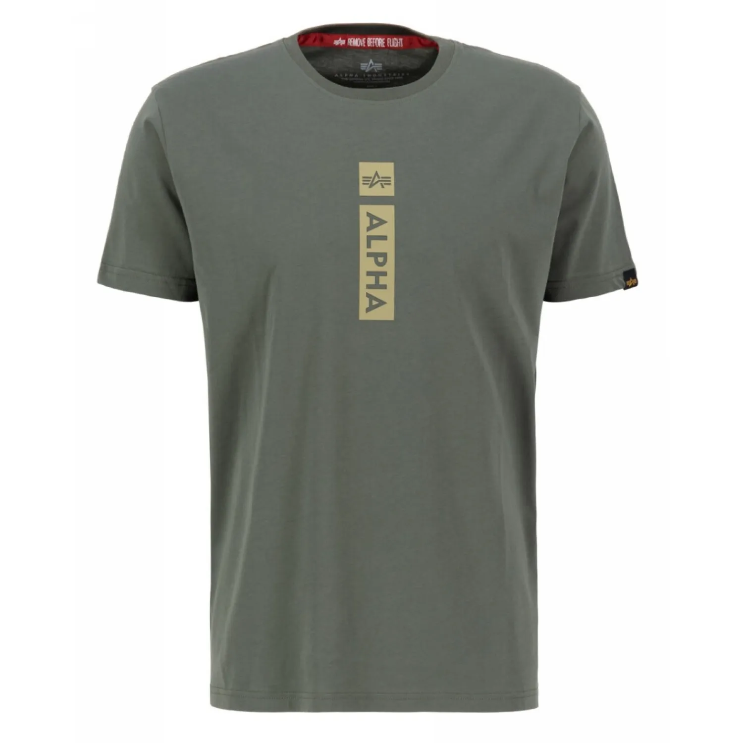 Alpha Industries Alpha PP T 146509 142 - Ciemnooliwkowa  S