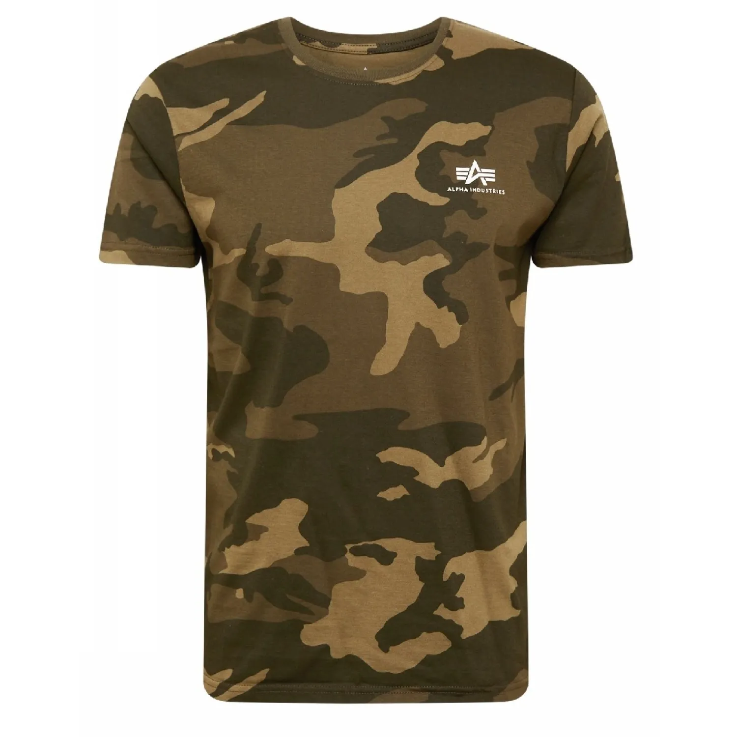 Alpha Industries Small Logo Camo Basic 188505C 239 - Olive Camo