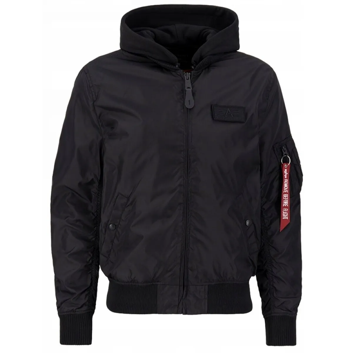 Kurtka Alpha Industries MA-1 TT Hood 196108 515 - Czarna