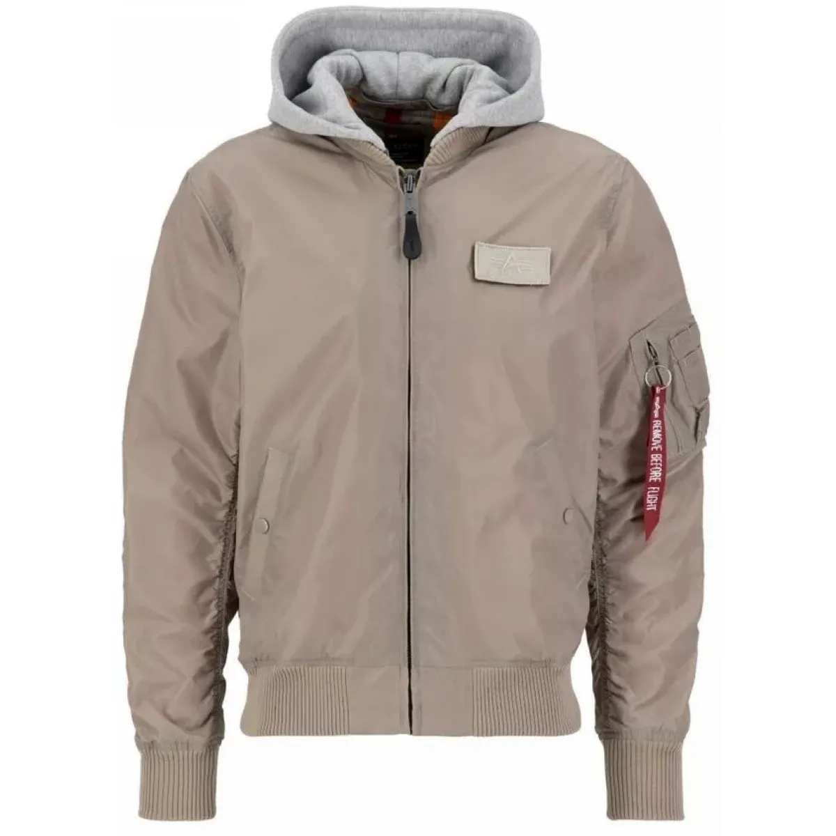 Kurtka Alpha Industries MA-1 TT Hood 196108 679 - Vintage Sand  S