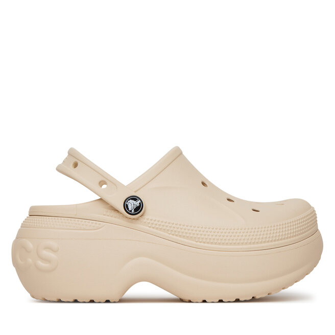 Klapki Crocs BELLA CLOG 210062-11S Beżowy