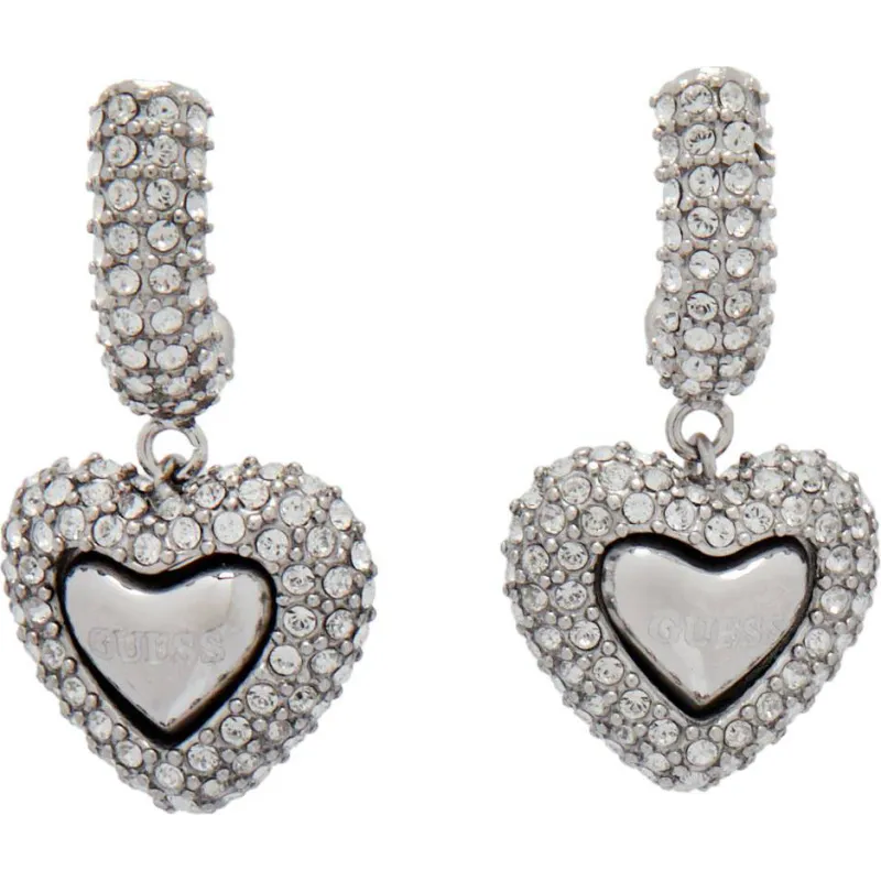 Guess Kolczyki PAVE HEART