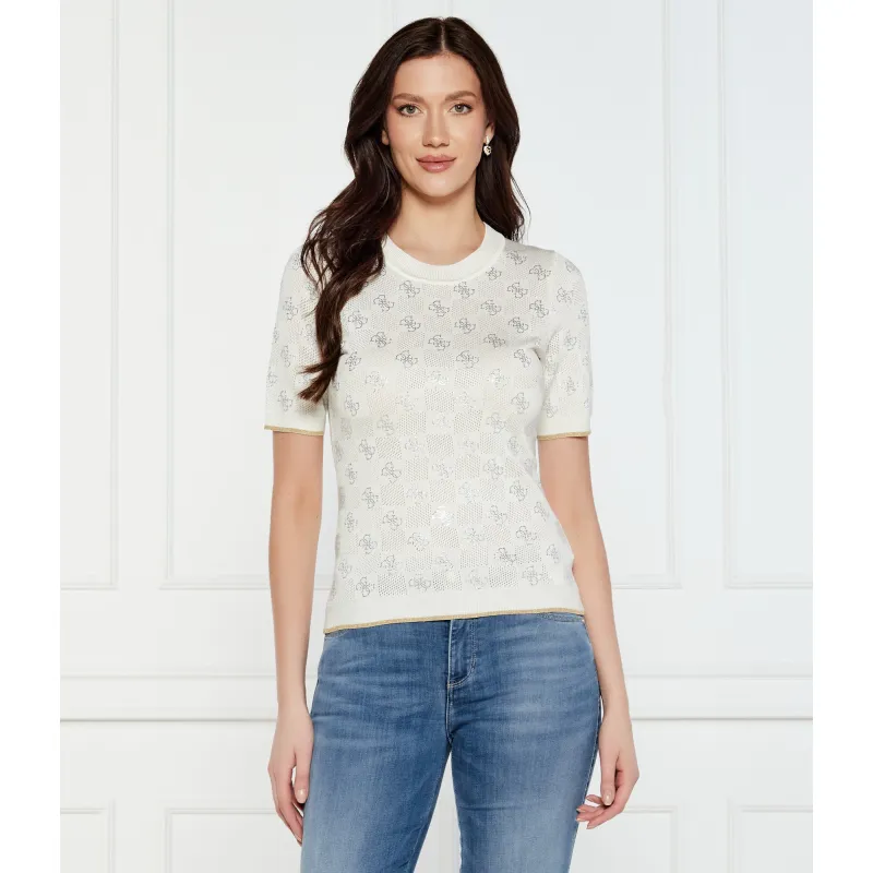 GUESS Sweter ROSIE 4G Regular Fit