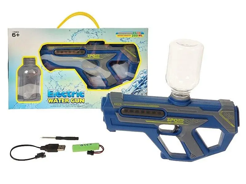 Pistolet na wodę elektryczny światło USB MIX - ADAR