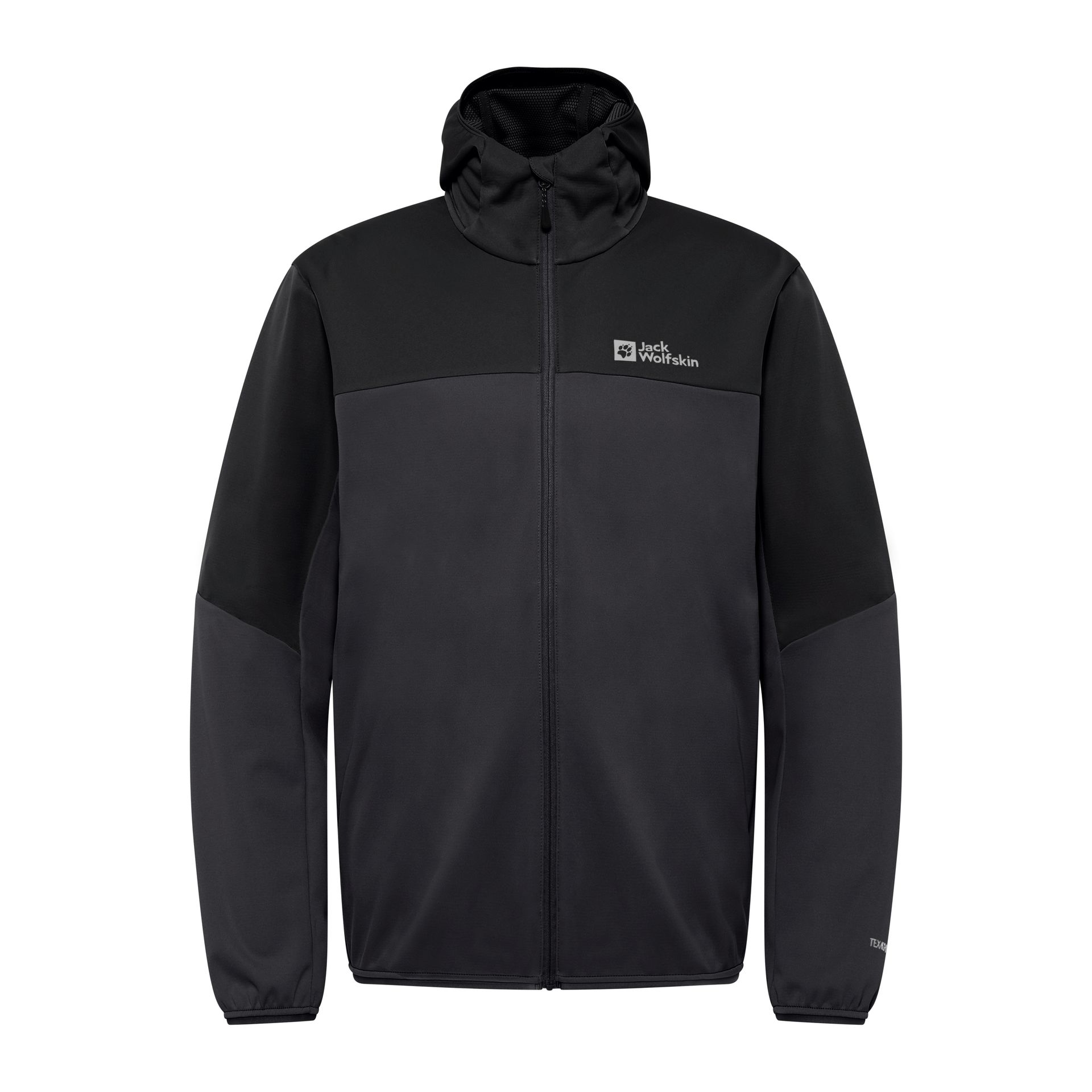 Męska kurtka softshellowa Jack Wolfskin FELDBERG HOODY M Phantom - L