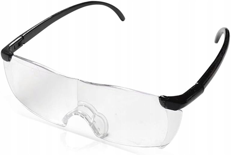 Okulary powiększające lupa 160% do czytania AURIOL FIOLETOWE