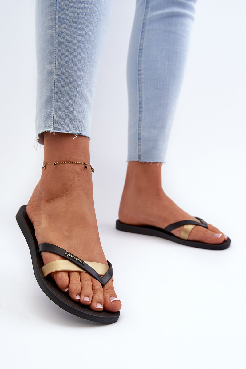 Klapki Japonki Damskie 81805 Ipanema Kirei Fem Czarne-38