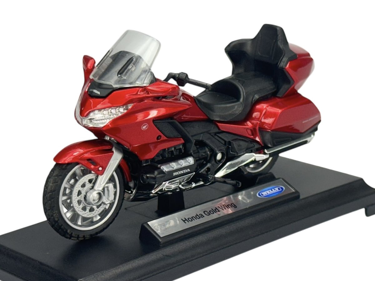 WELLY HONDA GOLD WING CZERWONY 1:18 12857