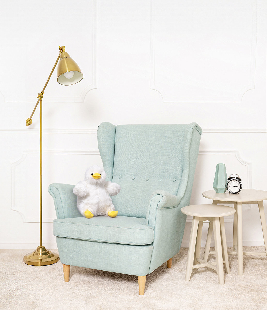 DUŻY MIŚ PLUSZOWY KURCZAK GRAND BIAŁY MASKOTKA PRZYTULANKA - 35cm