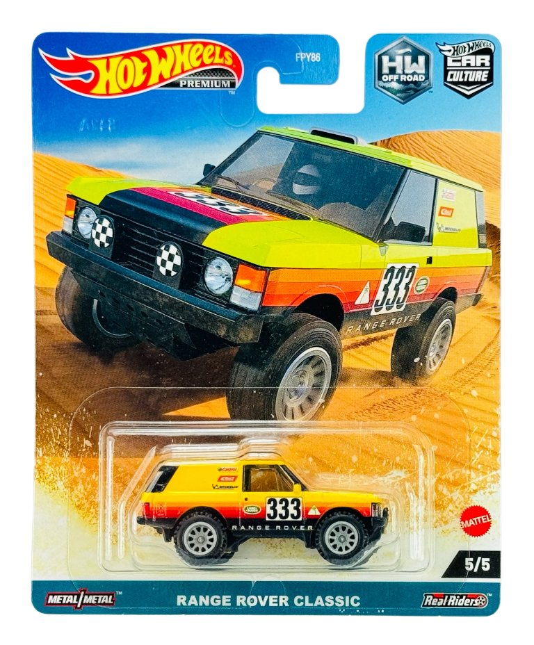 HOT WHEELS RANGE ROVER CLASSIC HW OFF ROAD 5/5 HKC71