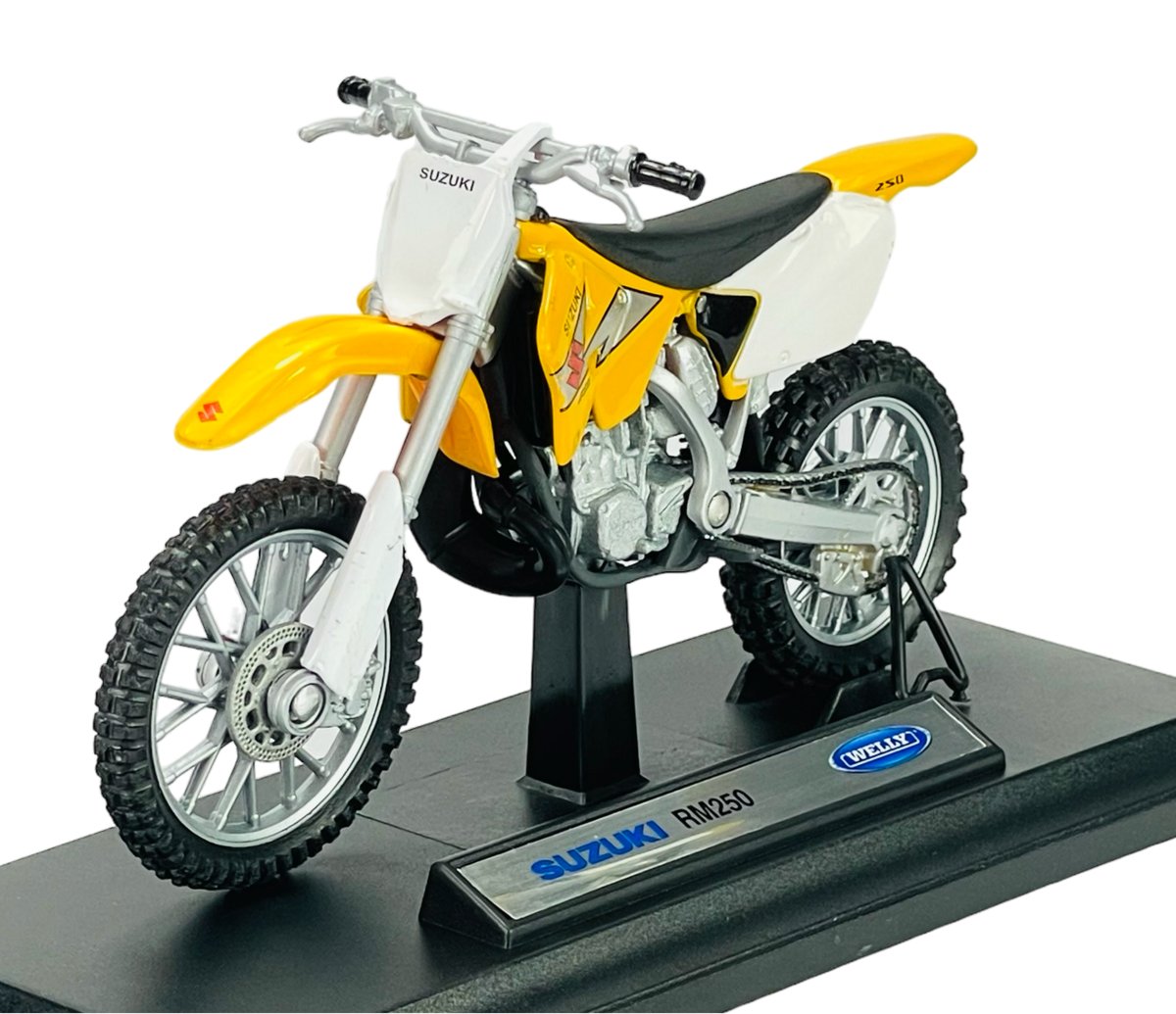WELLY SUZUKI RM250 1:18 12801