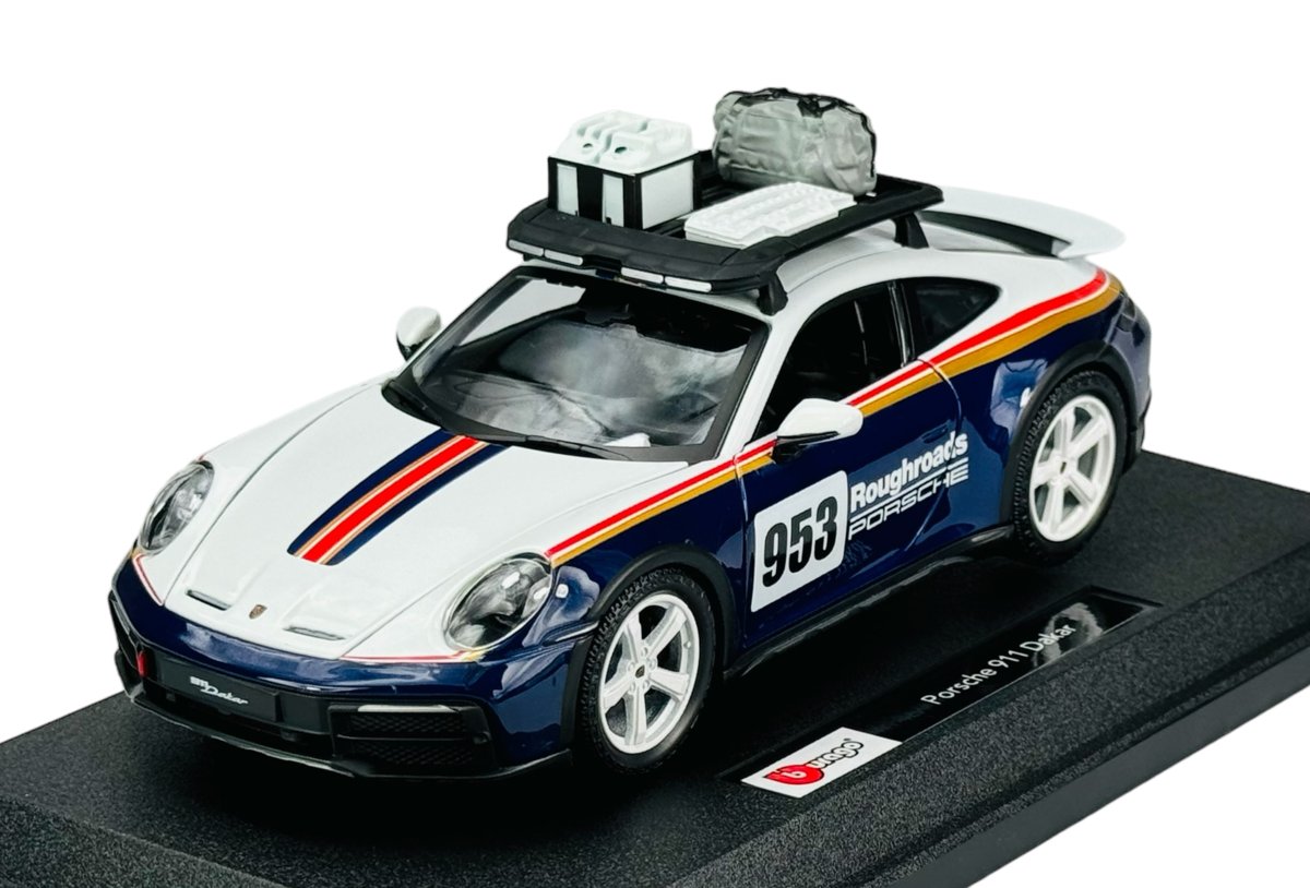 BBURAGO PORSCHE 911 DAKAR 1:24 28029