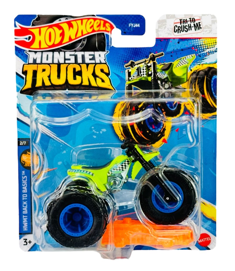 HOT WHEELS MONSTER TRUCKS TRI TO CRUSH ME HWC70
