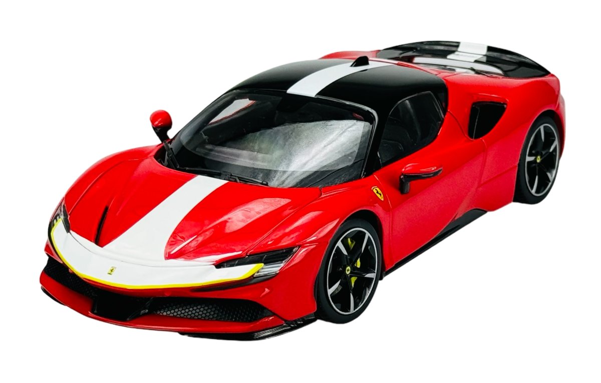 BBURAGO FERRARI SF90 STRADALE CZERWONY 1:18 16911