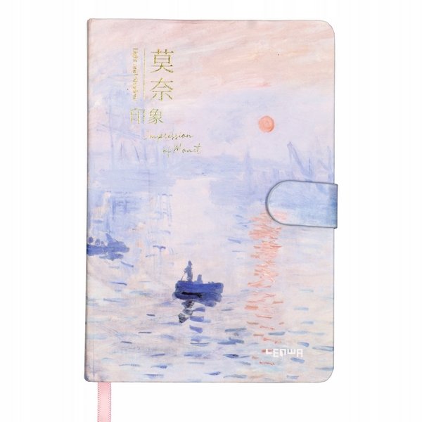 Notes z zapięciem B6/128k Monet Wschód słońca Incood