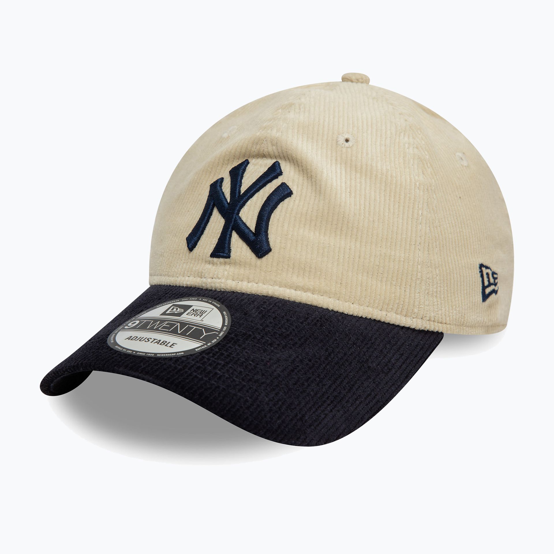 Czapka z daszkiem New Era Block Cord 9Twenty New York Yankees light beige WYSYŁKA W 24H 30 DNI NA ZWROT