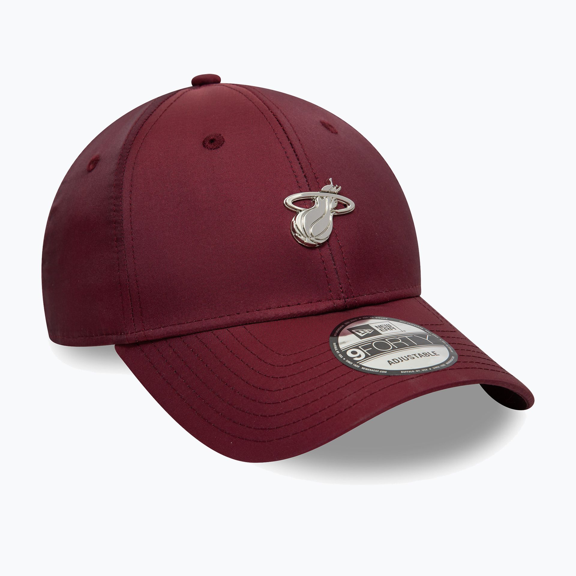 Czapka z daszkiem New Era NBA Tech 9Forty Maiami Heat dark red WYSYŁKA W 24H 30 DNI NA ZWROT