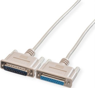 Roline Kabel ROLINE RS232 D25 M/F, 9 m